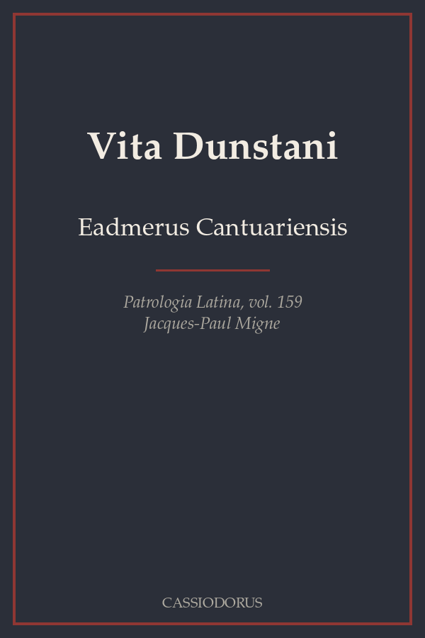 Vita Dunstani cover