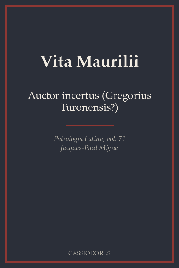 Vita Maurilii cover