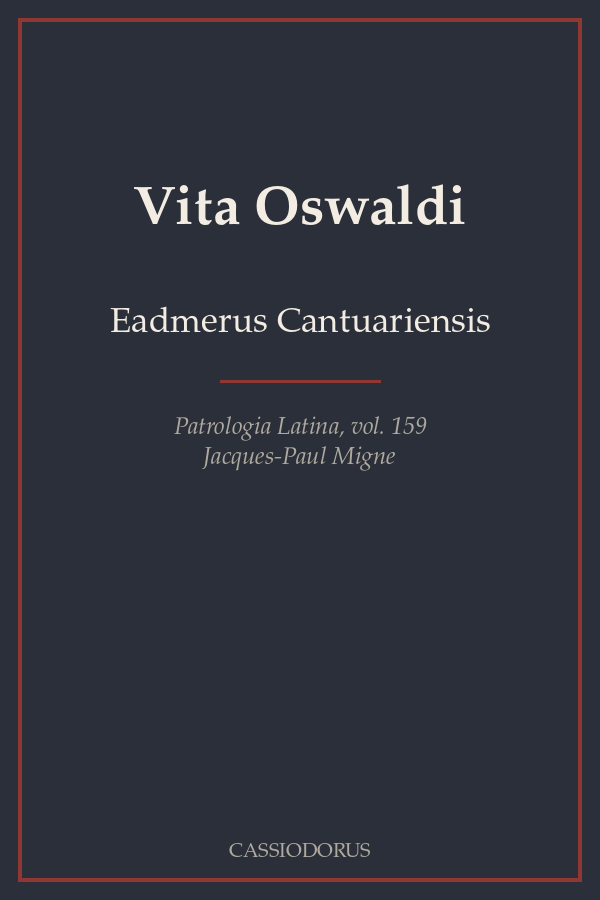 Vita Oswaldi cover