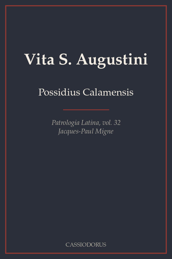 Vita S. Augustini cover