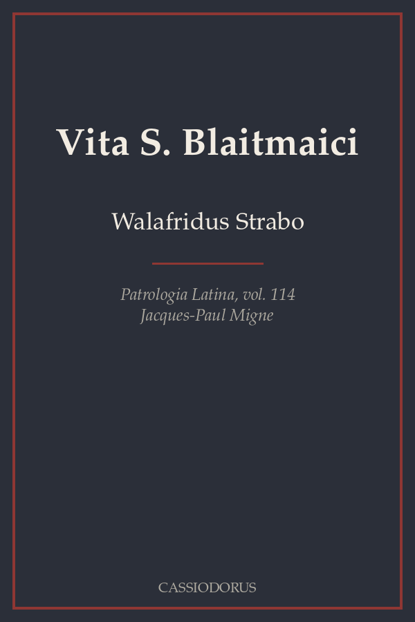 Vita S. Blaitmaici cover