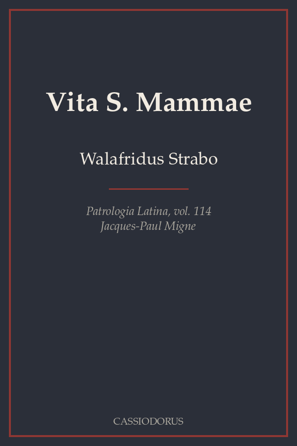 Vita S. Mammae cover
