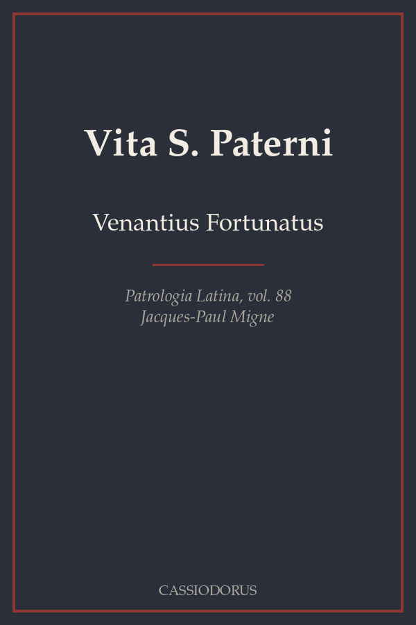 Vita S. Paterni cover