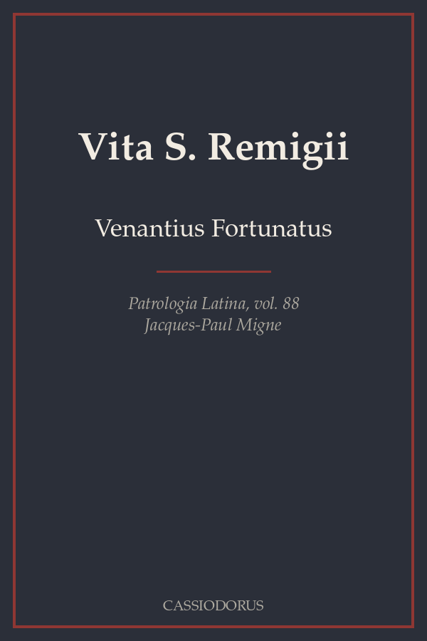 Vita S. Remigii cover