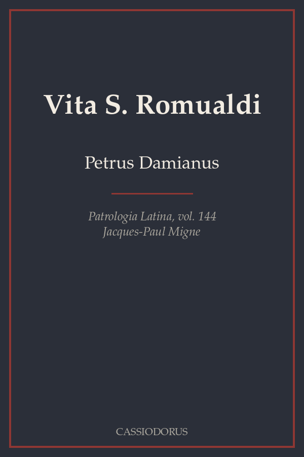 Vita S. Romualdi cover