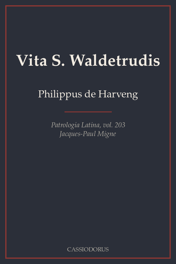 Vita S. Waldetrudis cover