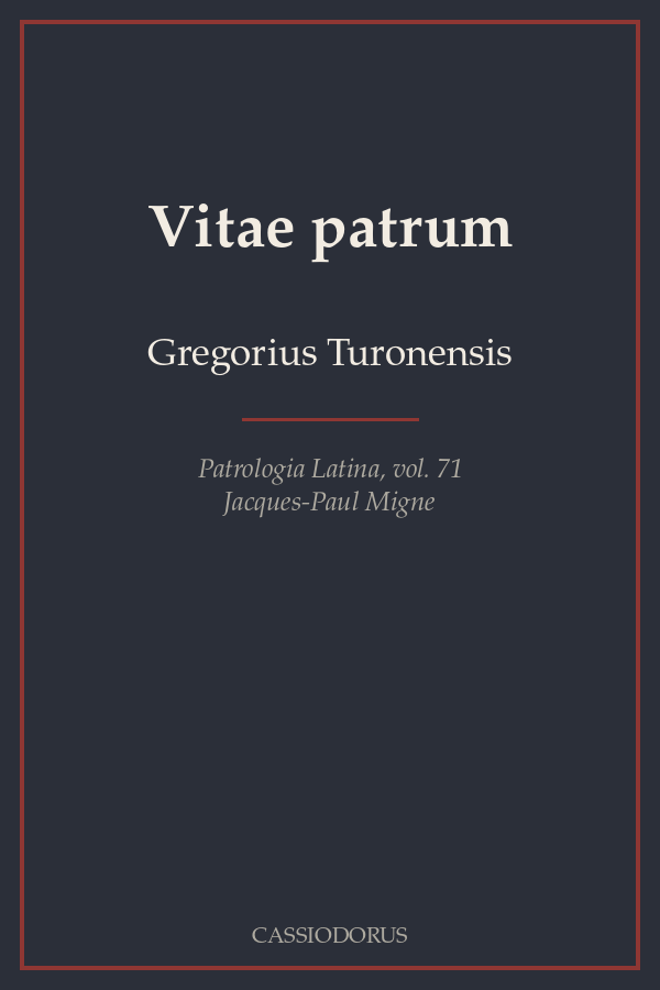 Vitae patrum cover